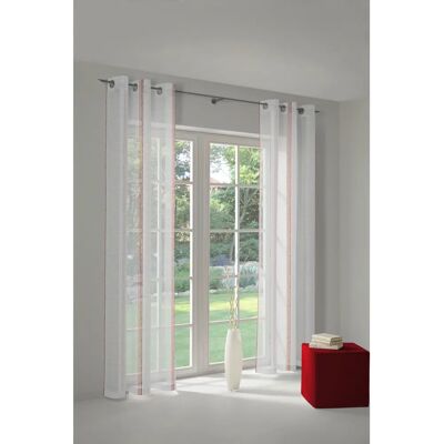 WIRTH Chloé Vorhang - Ösen, 300x145cm, Rot WIRTH Chloé Vorhang - Ösen, 300x145cm, Rot