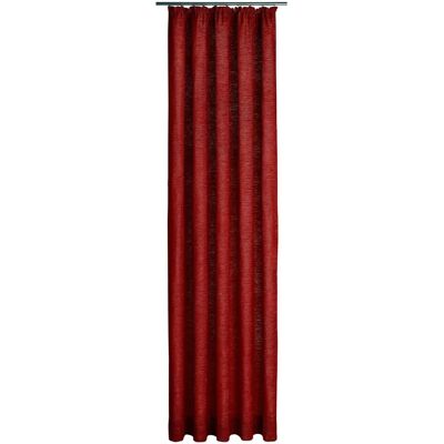WIRTH Warnow Thermovorhang - 200x270cm, Rot, Chenille, Energiesparend WIRTH Warnow Thermovorhang - 200x270cm, Rot, Chenille, Energiesparend