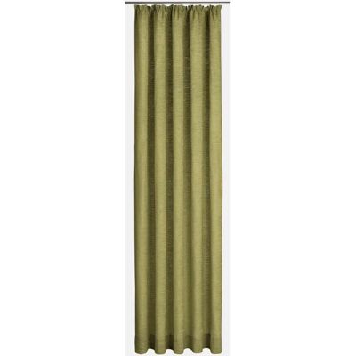 WIRTH Warnow Grüner Thermo Chenille Vorhang - Gardine WIRTH Warnow Grüner Thermo Chenille Vorhang - Gardine
