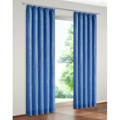 WIRTH Warnow Blaue Thermovorhang - Vorhang WIRTH Warnow Blaue Thermovorhang - Vorhang