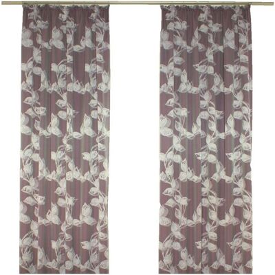 WIRTH Angie Lila Vorhang - Muster, 135x145cm WIRTH Angie Lila Vorhang - Muster, 135x145cm