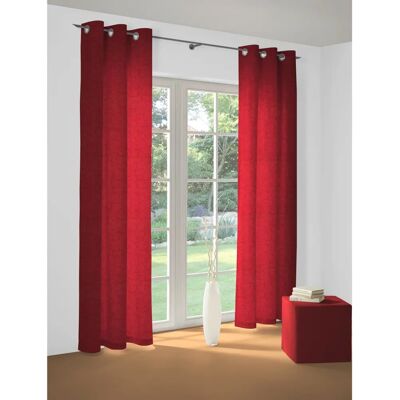 WIRTH Toco-Ranke Vorhang Rot 132x225cm Klassiker WIRTH Toco-Ranke Vorhang Rot 132x225cm Klassiker