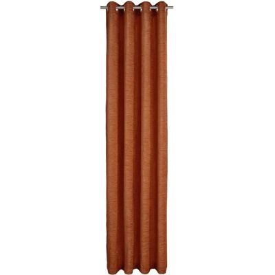WIRTH Trondheim 328 g/m² Vorhang - 132x145 cm, rotbraun, Chenille, Ösen WIRTH Trondheim 328 g/m² Vorhang - 132x145 cm, rotbraun, Chenille, Ösen