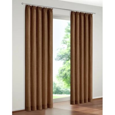 WIRTH B-Holmsund Braune Thermovorhang - Gardine WIRTH B-Holmsund Braune Thermovorhang - Gardine