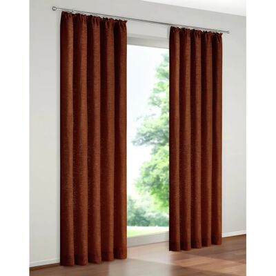 WIRTH B-Holmsund Vorhang - Braun - 200cm x 132cm - Premium Isolierung WIRTH B-Holmsund Vorhang - Braun - 200cm x 132cm - Premium Isolierung