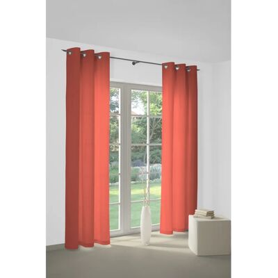 WIRTH WirthNatur Baumwollvorhang - 225cm x 130cm, Rot WIRTH WirthNatur Baumwollvorhang - 225cm x 130cm, Rot