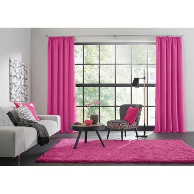 WIRTH Dim out Pink Gardine 180cm - Vorhang WIRTH Dim out Pink Gardine 180cm - Vorhang