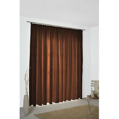 WIRTH Sepino Orange - 3, Jacquard, 132x220cm - Gardinen WIRTH Sepino Orange - 3, Jacquard, 132x220cm - Gardinen