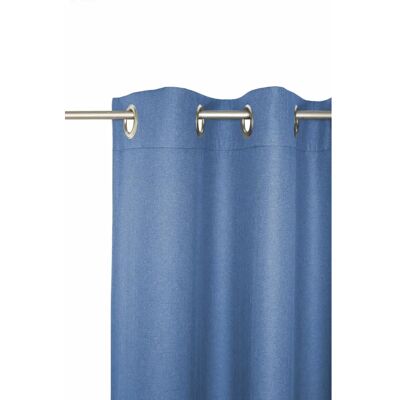 WIRTH SUNBONE Vorhang - Fischgrät, 145cm, Blau - Thermo, Verdunkelnd WIRTH SUNBONE Vorhang - Fischgrät, 145cm, Blau - Thermo, Verdunkelnd