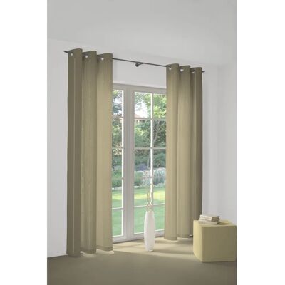 WIRTH Felsted Vorhang - Taupe, Jacquard, 132x180cm WIRTH Felsted Vorhang - Taupe, Jacquard, 132x180cm