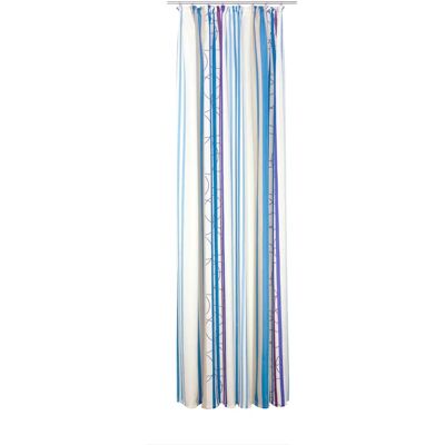 WIRTH Soliera Vorhang - 135x255cm, Blau, Polyester WIRTH Soliera Vorhang - 135x255cm, Blau, Polyester