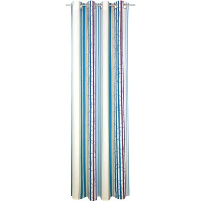 WIRTH Soliera Gardinen - Blau, 135x245cm, Polyester WIRTH Soliera Gardinen - Blau, 135x245cm, Polyester