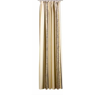 WIRTH Soliera Vorhang - Braun - 135x150cm - Polyester WIRTH Soliera Vorhang - Braun - 135x150cm - Polyester
