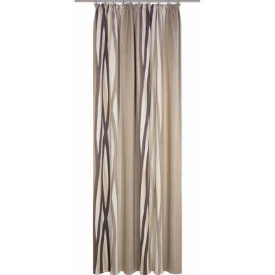 WIRTH Brooklyn Braune Vorhang - Energiesparend, 150cm x 145cm - Gardine WIRTH Brooklyn Braune Vorhang - Energiesparend, 150cm x 145cm - Gardine