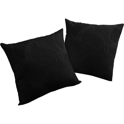 WIRTH Janine Kissen - 40x40cm - Schwarz WIRTH Janine Kissen - 40x40cm - Schwarz