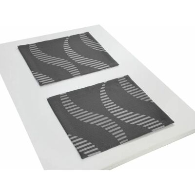 WIRTH LUPARA Grau Platzset - Platzset WIRTH LUPARA Grau Platzset - Platzset