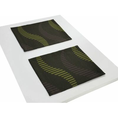 WIRTH LUPARA Platzset - Modernes Wellenmuster WIRTH LUPARA Platzset - Modernes Wellenmuster