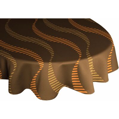 WIRTH LUPARA Ovale Tischdecke - 130x190cm - Orange WIRTH LUPARA Ovale Tischdecke - 130x190cm - Orange