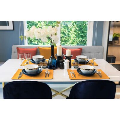 WIRTH WirthNatur Platzset - Baumwolle, Orange WIRTH WirthNatur Platzset - Baumwolle, Orange