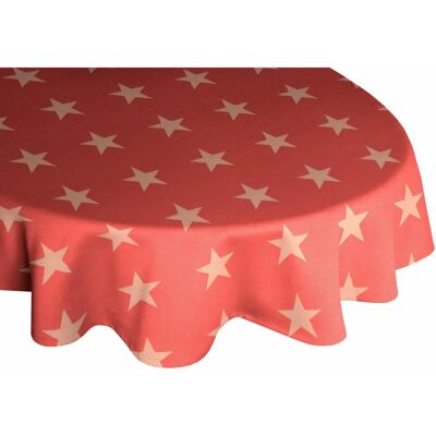 WIRTH Felino Rote Oval-Tischdecke - Tischdecken WIRTH Felino Rote Oval-Tischdecke - Tischdecken