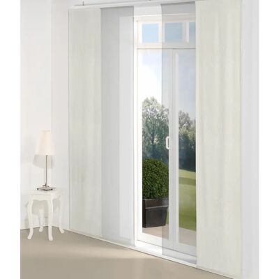 WIRTH Lahnstein Beigefarbene Schiebegardine - Sliding Curtain WIRTH Lahnstein Beigefarbene Schiebegardine - Sliding Curtain