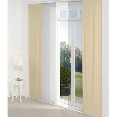 WIRTH Neufahrn Schiebegardine - Blickdicht, 145cm x 60cm, Jacquard, Polyester WIRTH Neufahrn Schiebegardine - Blickdicht, 145cm x 60cm, Jacquard, Polyester