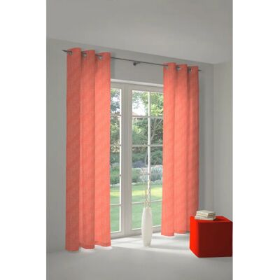 ADAM Argentinian Criolla Light Bio-Baumwoll-Vorhang - Jacquard, Orange - 145x175cm ADAM Argentinian Criolla Light Bio-Baumwoll-Vorhang - Jacquard, Orange - 145x175cm