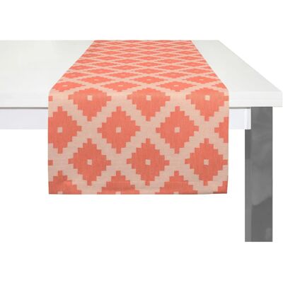 ADAM Moroccan Shiraz Tischläufer - Jacquard, 50x150cm, Orange ADAM Moroccan Shiraz Tischläufer - Jacquard, 50x150cm, Orange
