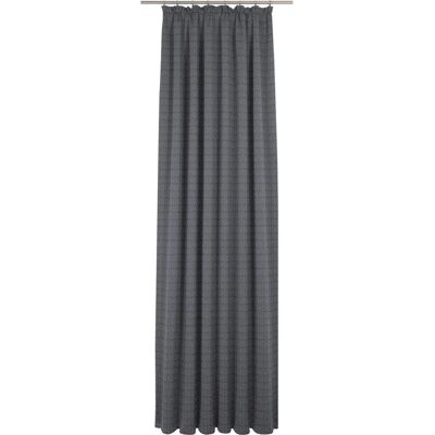 ADAM Graphic Ventus Light Bio-Baumwolle Indigo Gardine - Gardinen ADAM Graphic Ventus Light Bio-Baumwolle Indigo Gardine - Gardinen