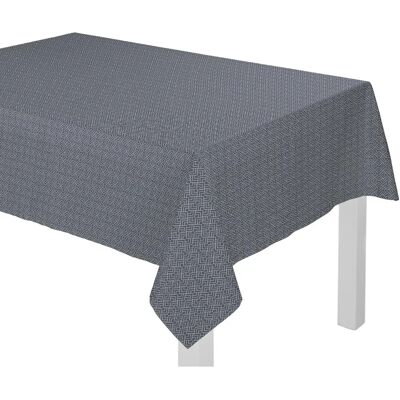 ADAM Graphic Ventus Light Bio-Baumwoll Tischdecke - Jacquard, Blau ADAM Graphic Ventus Light Bio-Baumwoll Tischdecke - Jacquard, Blau