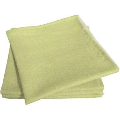 Adam Uni Light Collection grüne Baumwoll Stoffserviette - Tischserviette Adam Uni Light Collection grüne Baumwoll Stoffserviette - Tischserviette