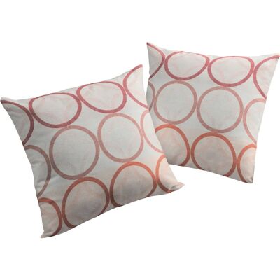 WIRTH Zirbello Dekokissen - 40x40cm, Baumwolle-Polyester, Orange WIRTH Zirbello Dekokissen - 40x40cm, Baumwolle-Polyester, Orange