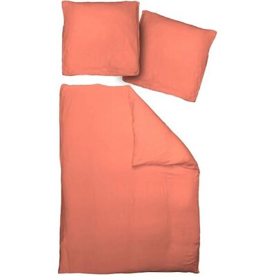 ADAM Bio-Baumwolle Orange Bettwäsche - Bettset ADAM Bio-Baumwolle Orange Bettwäsche - Bettset