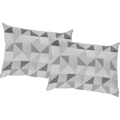 WIRTH Berlare Dekokissen - 40x40cm, Grau, Kreise - Dekokissen WIRTH Berlare Dekokissen - 40x40cm, Grau, Kreise - Dekokissen