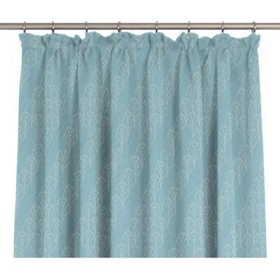 ADAM Bio-Baumwolle Türkis Jacquard Vorhang - Gardine ADAM Bio-Baumwolle Türkis Jacquard Vorhang - Gardine