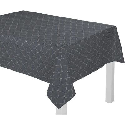 ADAM Indian Cortezada Dunkelblaue Jacquard-Tischdecke - Tischdecke ADAM Indian Cortezada Dunkelblaue Jacquard-Tischdecke - Tischdecke