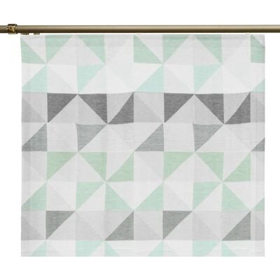 WIRTH Berlare Gardine - Jacquard, Grün, 145cm x 60cm WIRTH Berlare Gardine - Jacquard, Grün, 145cm x 60cm