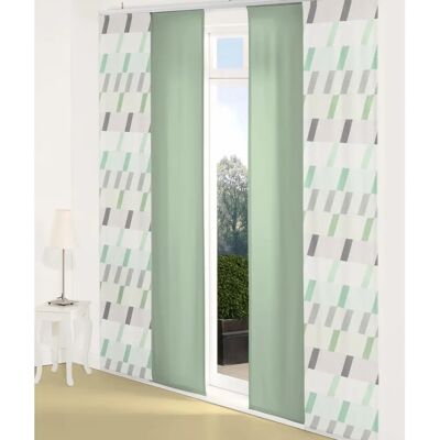 WIRTH Bray Grün 60x145cm - Gardinenpaneel WIRTH Bray Grün 60x145cm - Gardinenpaneel