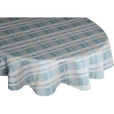 WIRTH LAUFENBERG Ovale Blaue Tischdecke - Tischdecke WIRTH LAUFENBERG Ovale Blaue Tischdecke - Tischdecke