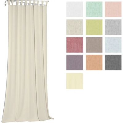 WIRTH Sonntag Hellgrau Jacquard Vorhang - Fensterdekoration WIRTH Sonntag Hellgrau Jacquard Vorhang - Fensterdekoration