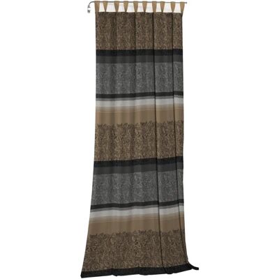 WIRTH Maribor Grauer Jacquard-Vorhang - 145cm x 132cm WIRTH Maribor Grauer Jacquard-Vorhang - 145cm x 132cm