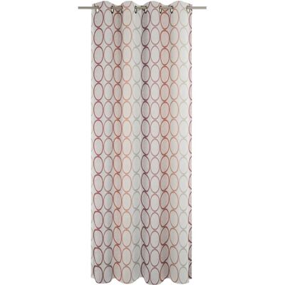 WIRTH Zirbello Orange Jacquard Gardinen - Gardinen WIRTH Zirbello Orange Jacquard Gardinen - Gardinen