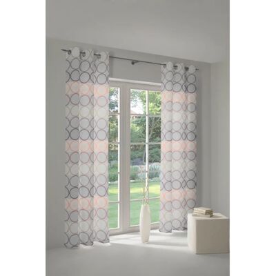 WIRTH Zirbello Rosé Jacquard Gardinen - Gardinen WIRTH Zirbello Rosé Jacquard Gardinen - Gardinen