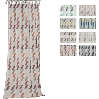 WIRTH Bray Grau Vorhang - 132x145 cm, Jacquard, Stoff WIRTH Bray Grau Vorhang - 132x145 cm, Jacquard, Stoff