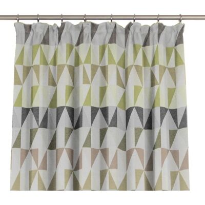 WIRTH Berlare Grüner Vorhang - Jacquard, 145x132cm, Fertig WIRTH Berlare Grüner Vorhang - Jacquard, 145x132cm, Fertig