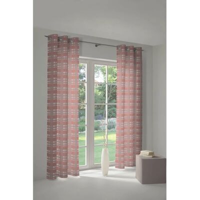 WIRTH Laufenberg Apricot Jacquard Gardine - Vorhang WIRTH Laufenberg Apricot Jacquard Gardine - Vorhang