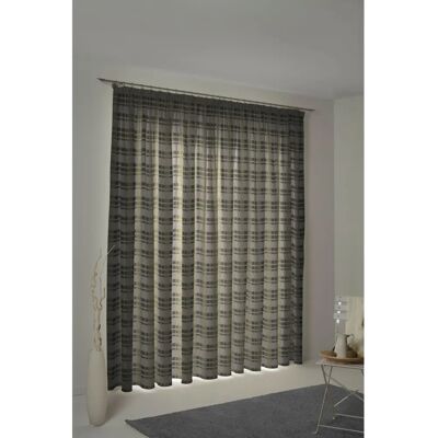 WIRTH Laufenberg Vorhang - Grün, 132x225cm - Jacquard, Baumwolle-Polyester WIRTH Laufenberg Vorhang - Grün, 132x225cm - Jacquard, Baumwolle-Polyester