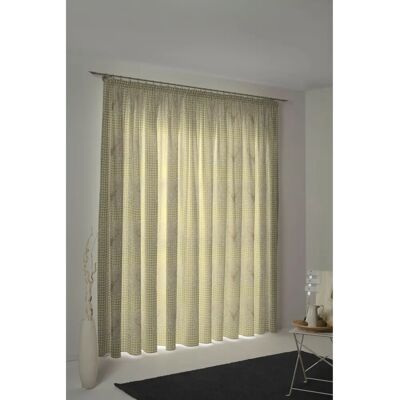 WIRTH Stuben Grüner Jacquard Vorhang - Landhaus Stil WIRTH Stuben Grüner Jacquard Vorhang - Landhaus Stil