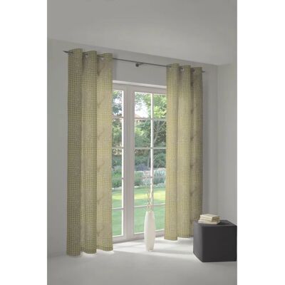 WIRTH Stuben grüner Jacquard Vorhang - Landhaus WIRTH Stuben grüner Jacquard Vorhang - Landhaus