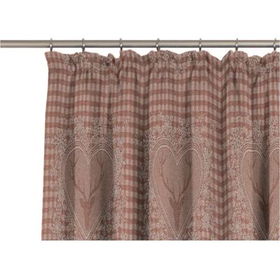 WIRTH Stuben Orange Jacquard Gardinen - Vorhang WIRTH Stuben Orange Jacquard Gardinen - Vorhang